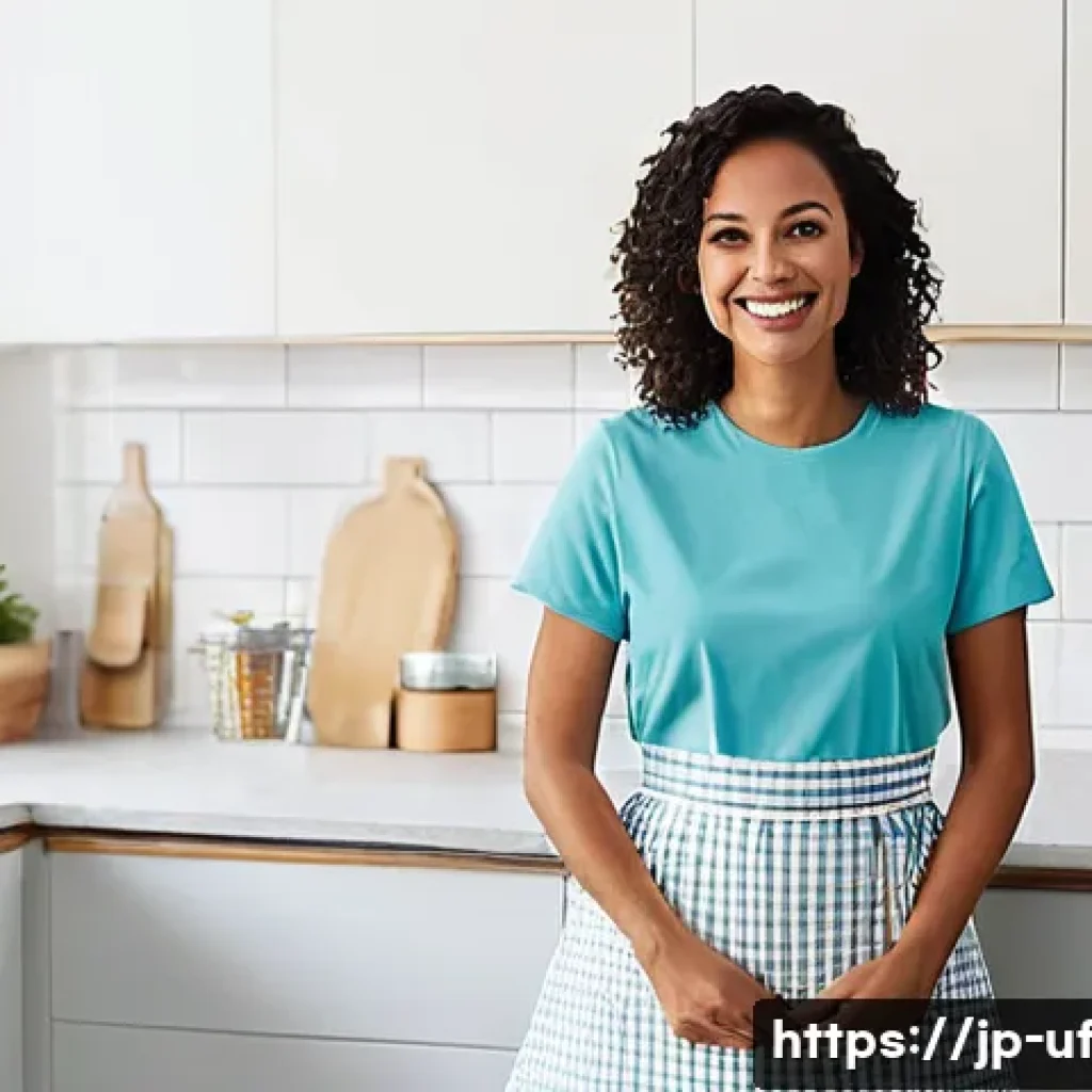 제약 기반 창의성을 통한 사회 문제 해결하기 - **Prompt:** A bright, clean, and organized kitchen or living space, showcasing a clever, space-savin...